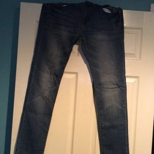 Carbon Skinny Jeans